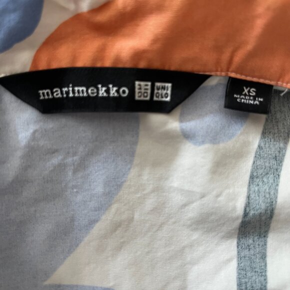Marimekko and Uniqlo Sz XS Collab Cotton Boxy Blouse Floral Print - Picture 5 of 7